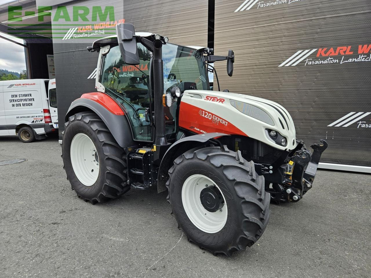 Steyr 4120 expert cvt CVT - Traktor: 3 kép. Steyr 4120 expert cvt CVT - Traktor: 3 kép.