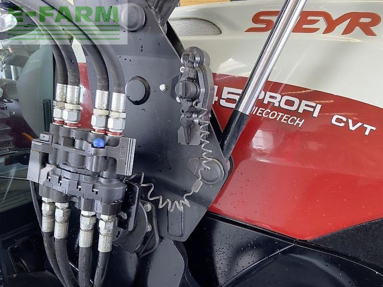 Traktor Steyr 4145 profi cvt CVT: 8 kép.