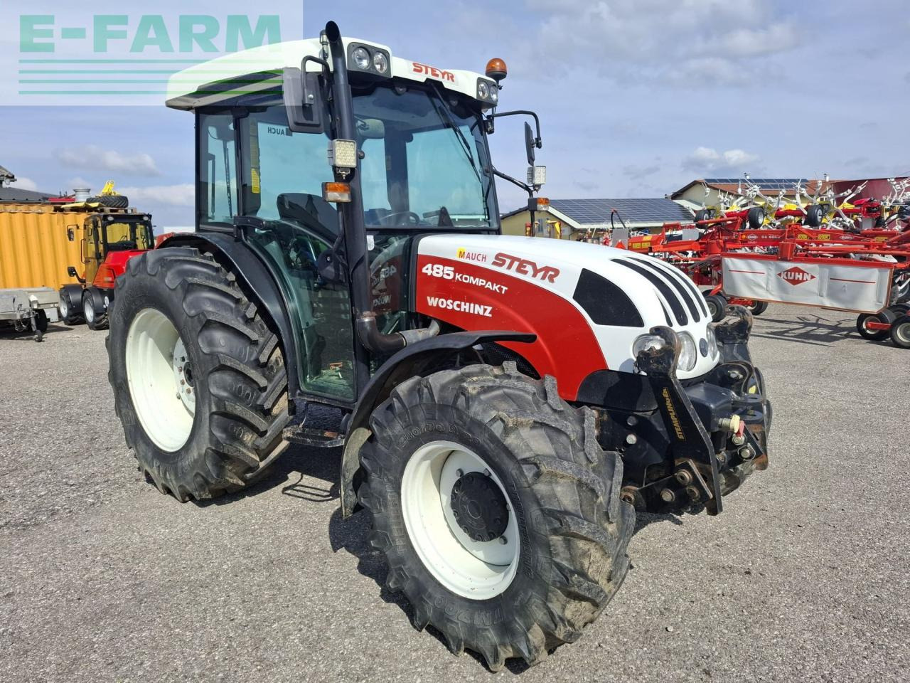 Steyr 485A Kompakt - Traktor: 4 kép. Steyr 485A Kompakt - Traktor: 4 kép.