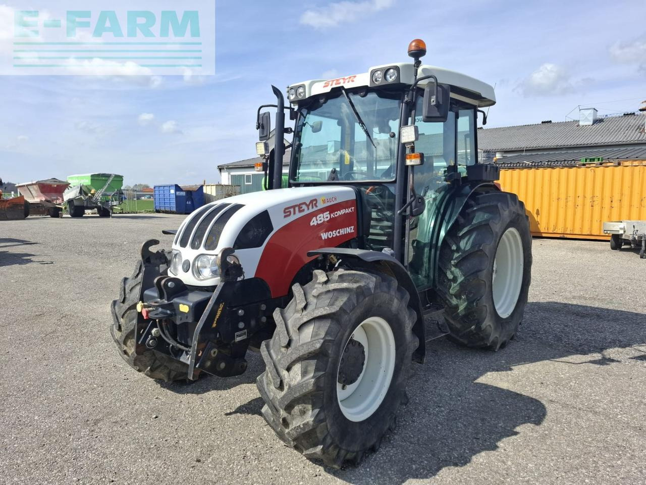 Steyr 485A Kompakt - Traktor: 1 kép. Steyr 485A Kompakt - Traktor: 1 kép.