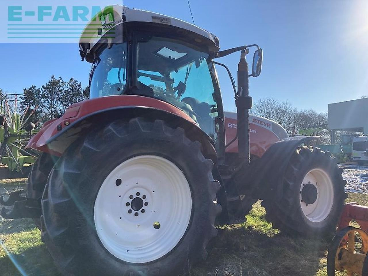 Steyr 6135 profi - Traktor: 5 kép. Steyr 6135 profi - Traktor: 5 kép.