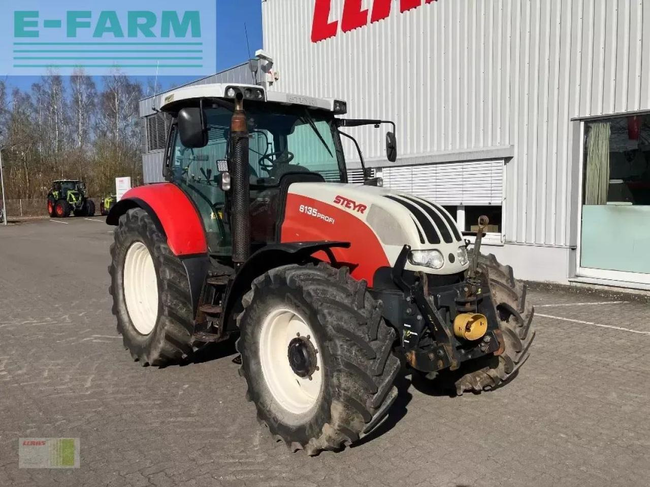 Steyr 6135 profi - Traktor: 3 kép. Steyr 6135 profi - Traktor: 3 kép.