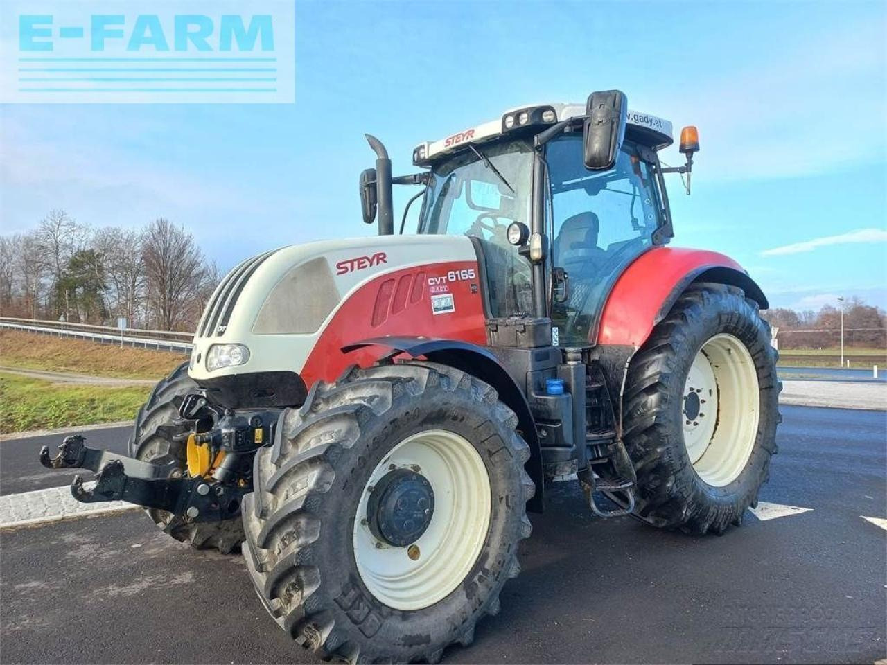 Steyr 6165 cvt hi-escr profi - Traktor: 1 kép. Steyr 6165 cvt hi-escr profi - Traktor: 1 kép.