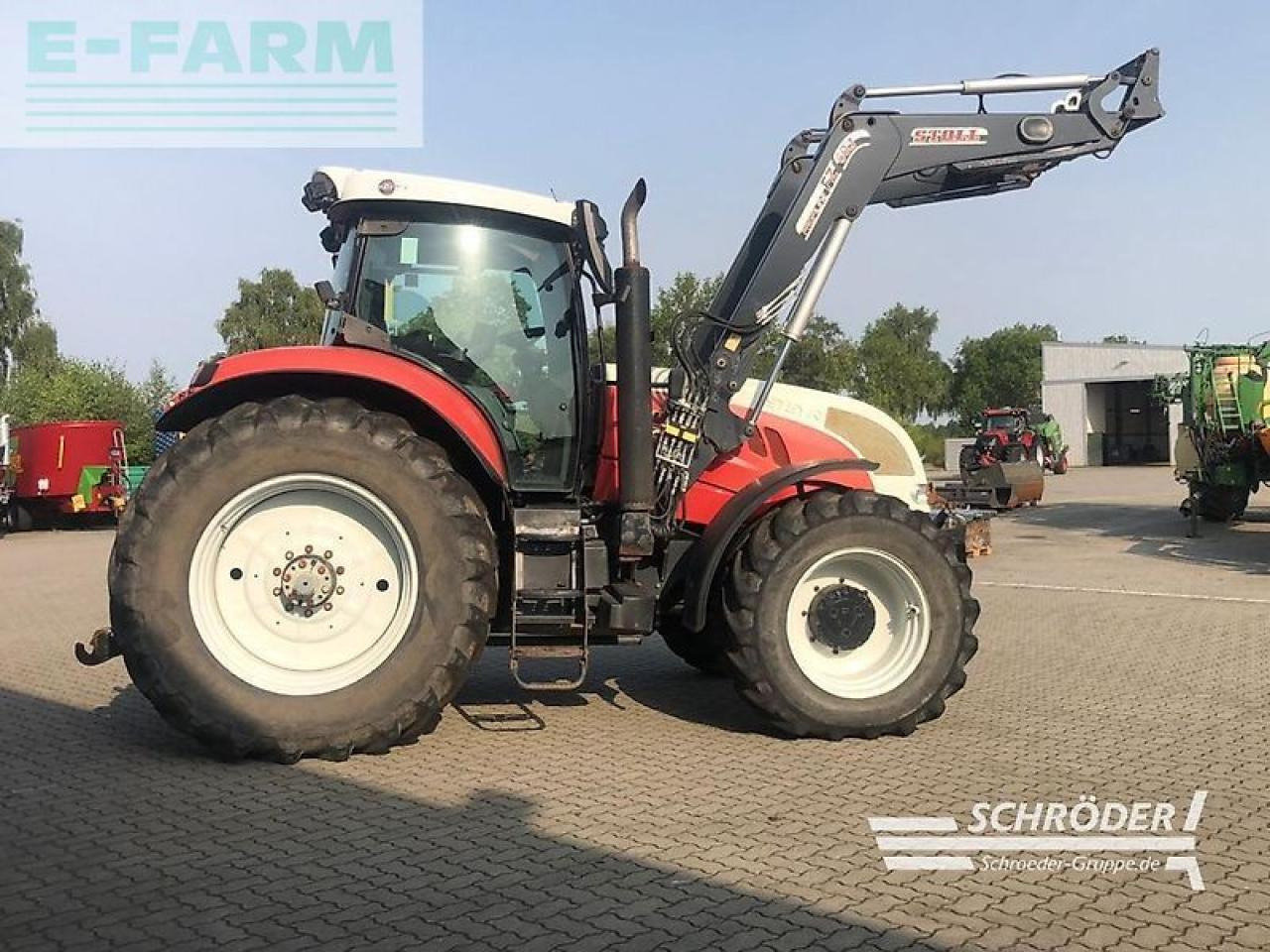 Steyr 6180 cvt - Traktor: 4 kép. Steyr 6180 cvt - Traktor: 4 kép.