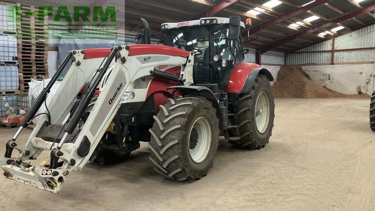 Steyr 6185 CVT - Traktor: 1 kép. Steyr 6185 CVT - Traktor: 1 kép.