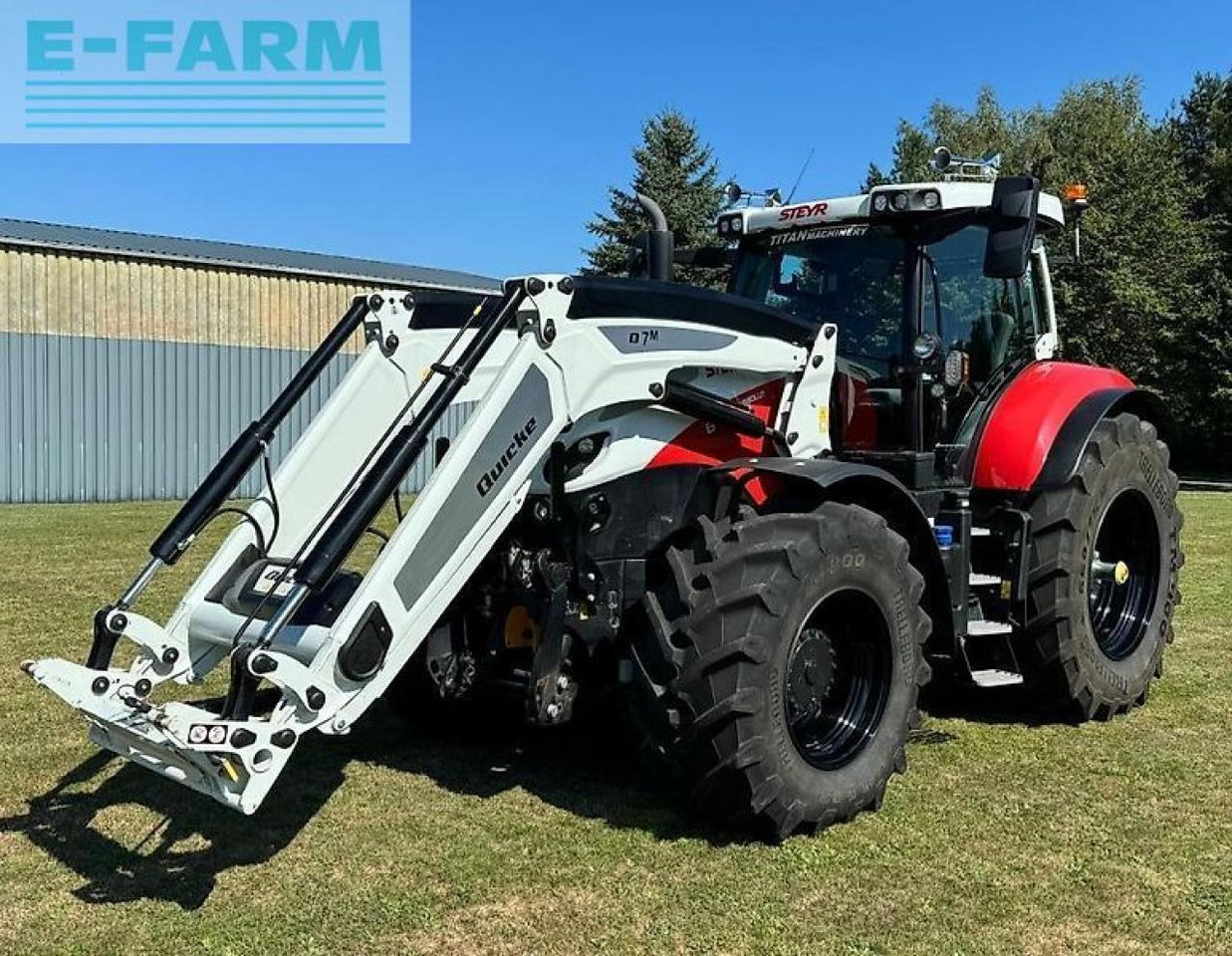 Steyr 6185 absolut cvt CVT - Traktor: 1 kép. Steyr 6185 absolut cvt CVT - Traktor: 1 kép.