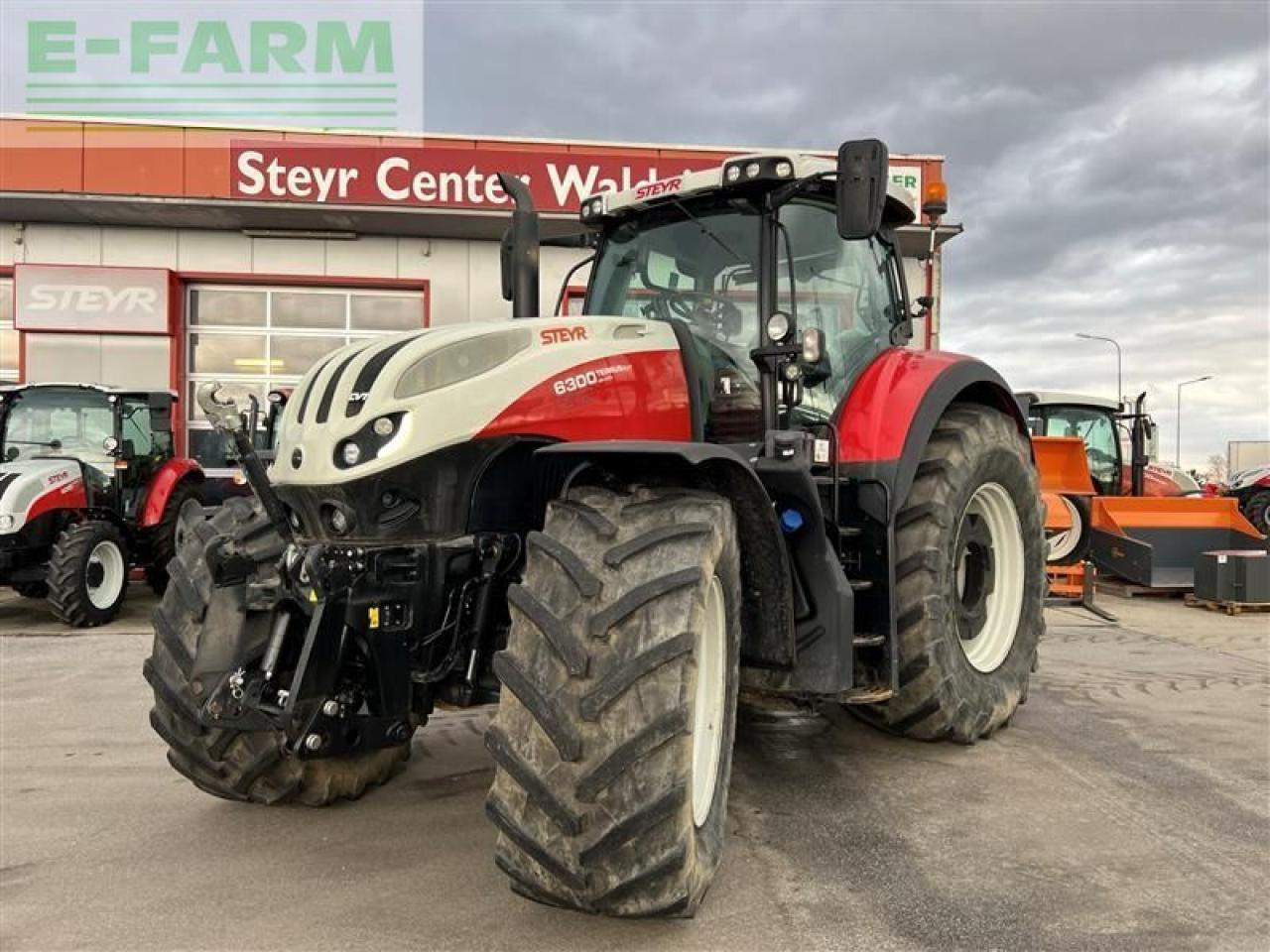 Steyr 6300 terrus cvt CVT - Traktor: 2 kép. Steyr 6300 terrus cvt CVT - Traktor: 2 kép.
