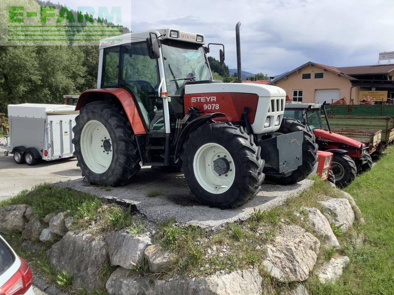 Steyr 9078 a t - Traktor: 1 kép. Steyr 9078 a t - Traktor: 1 kép.