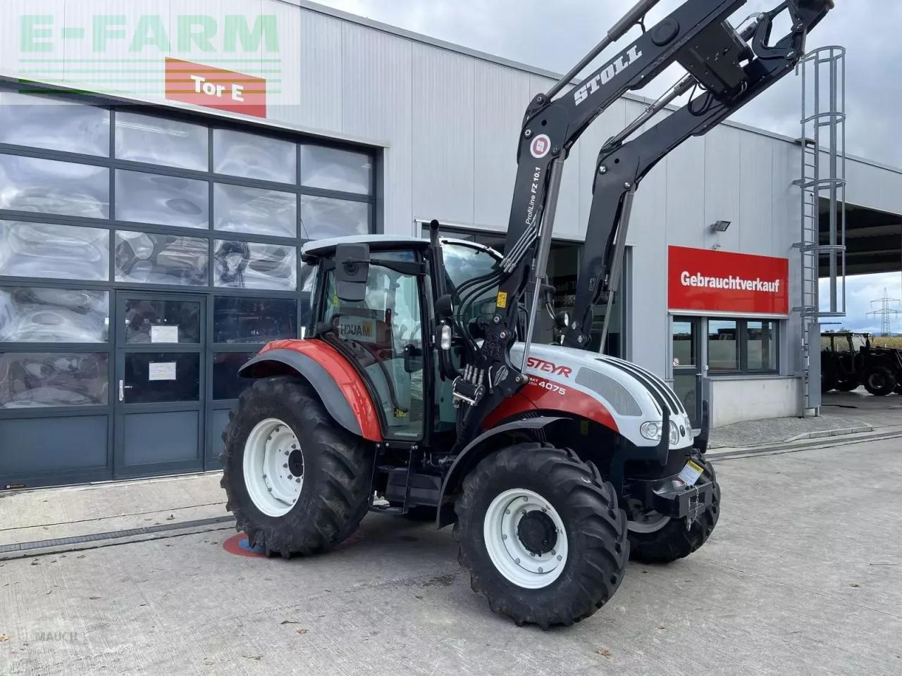 Steyr kompakt 4075 - Traktor: 3 kép. Steyr kompakt 4075 - Traktor: 3 kép.