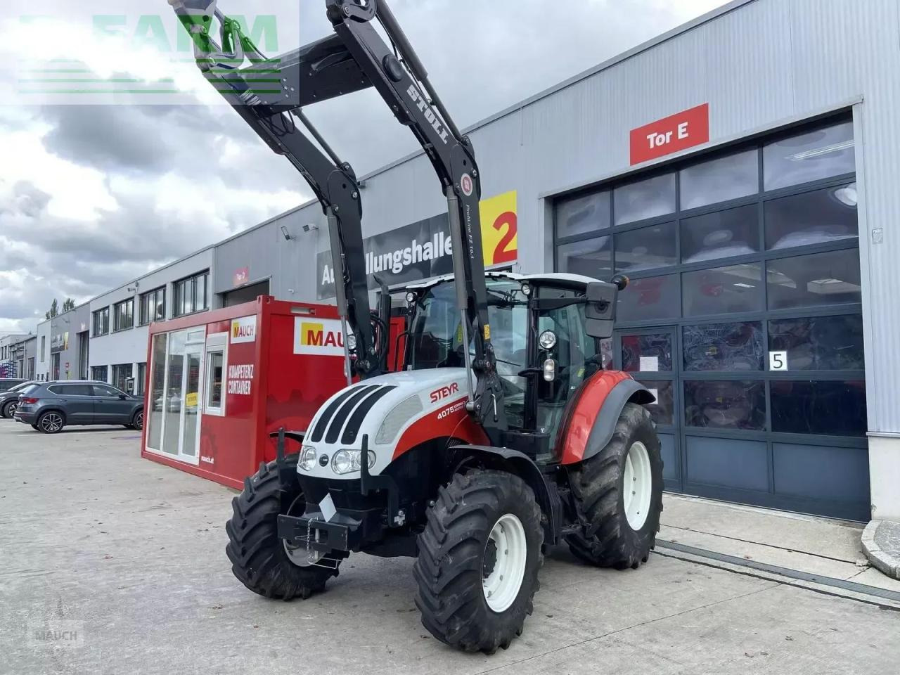 Steyr kompakt 4075 - Traktor: 1 kép. Steyr kompakt 4075 - Traktor: 1 kép.