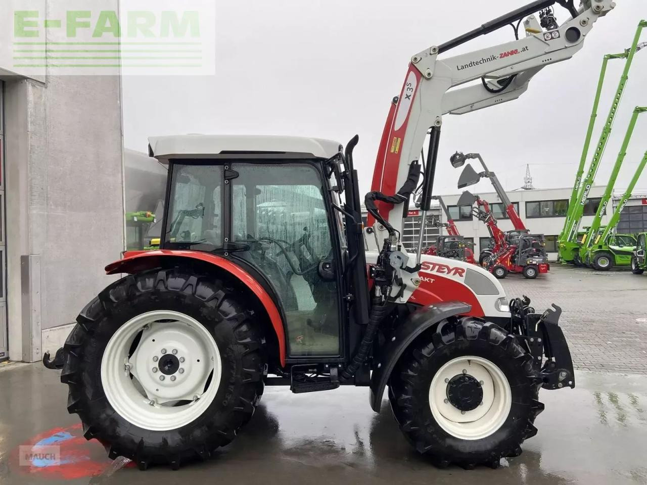 Steyr kompakt 4075 komfort 1 - Traktor: 4 kép. Steyr kompakt 4075 komfort 1 - Traktor: 4 kép.