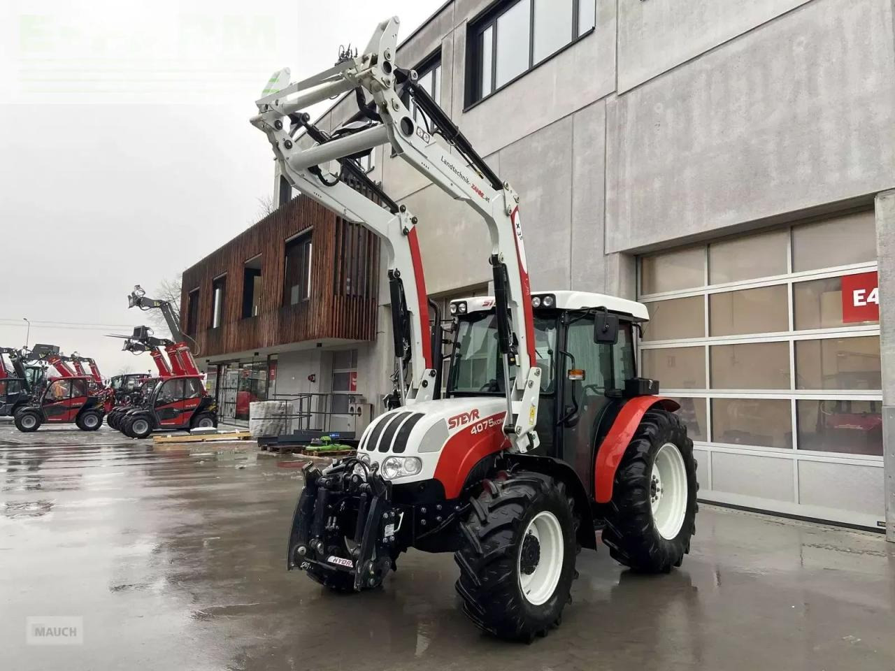 Steyr kompakt 4075 komfort 1 - Traktor: 1 kép. Steyr kompakt 4075 komfort 1 - Traktor: 1 kép.