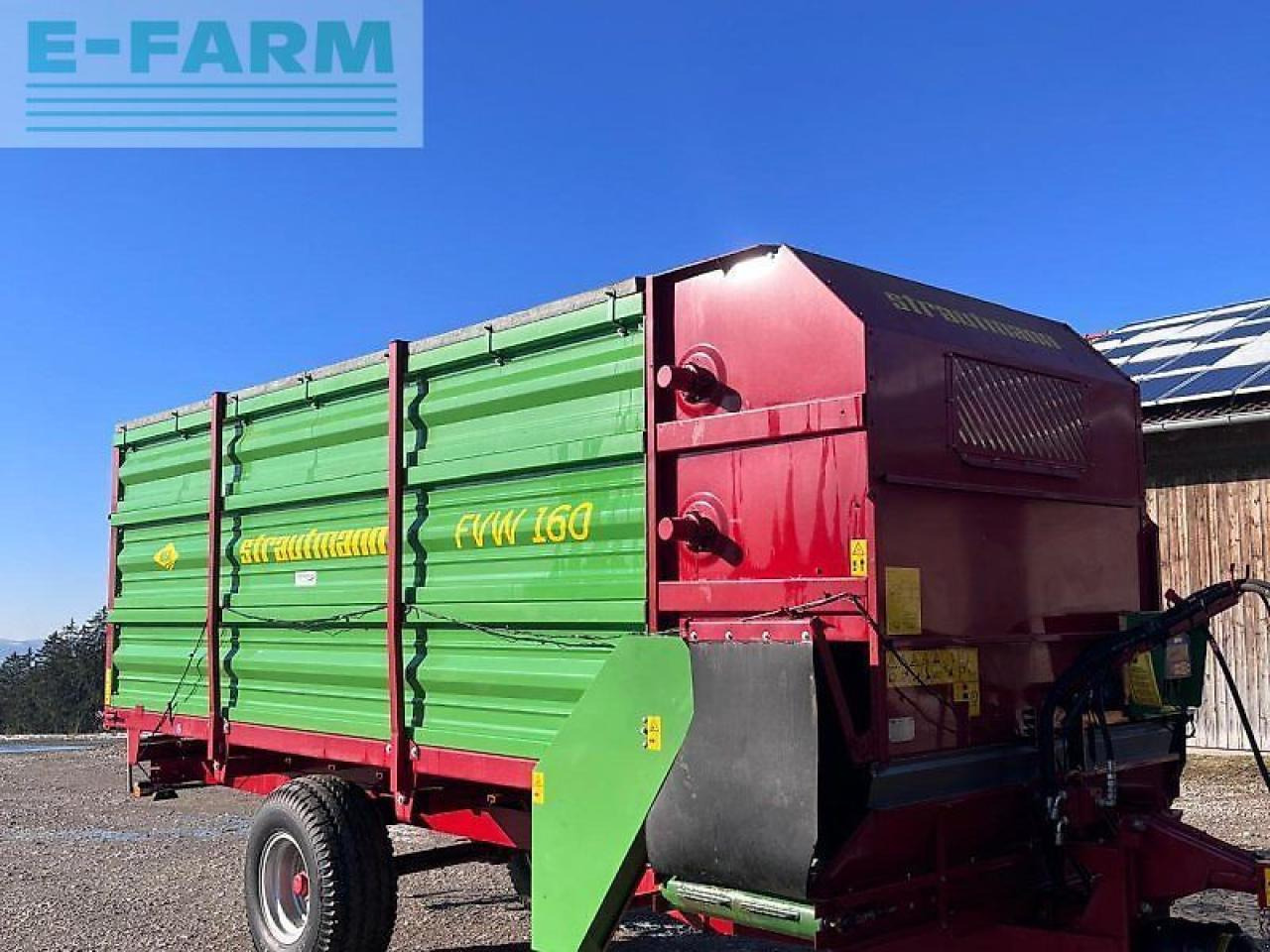 Strautmann fvw 160 - Állattartás gépei: 1 kép. Strautmann fvw 160 - Állattartás gépei: 1 kép.