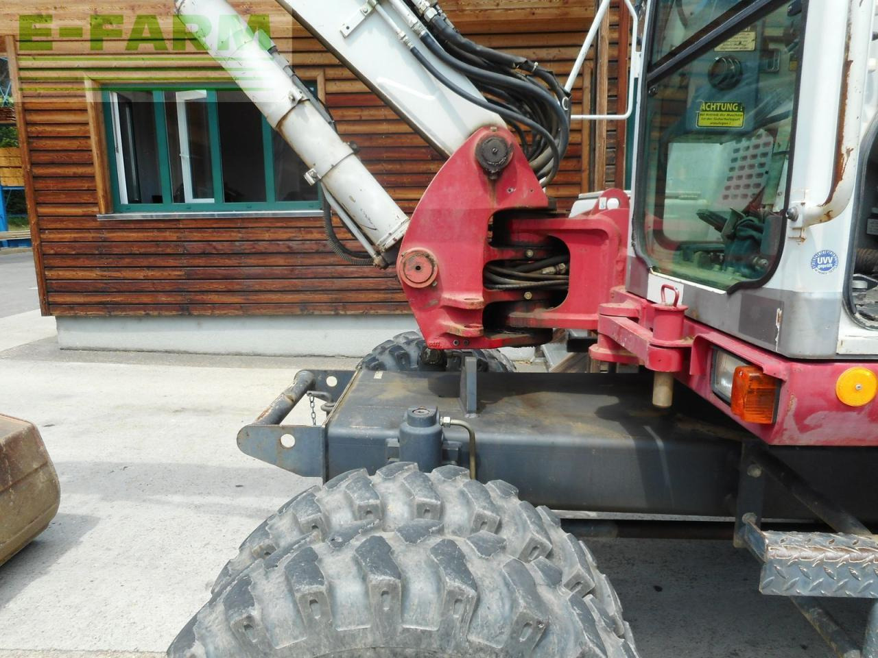 Minikotró Takeuchi tb 175w mit powertilt + hydr. sw + 3 löffel: 10 kép.