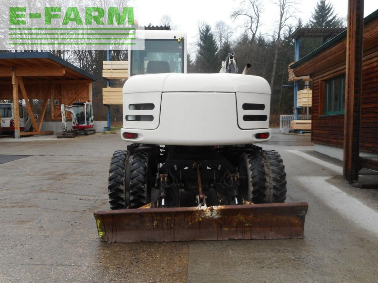 Terex tw 85 ( 9.500kg ) - Traktor: 3 kép. Terex tw 85 ( 9.500kg ) - Traktor: 3 kép.