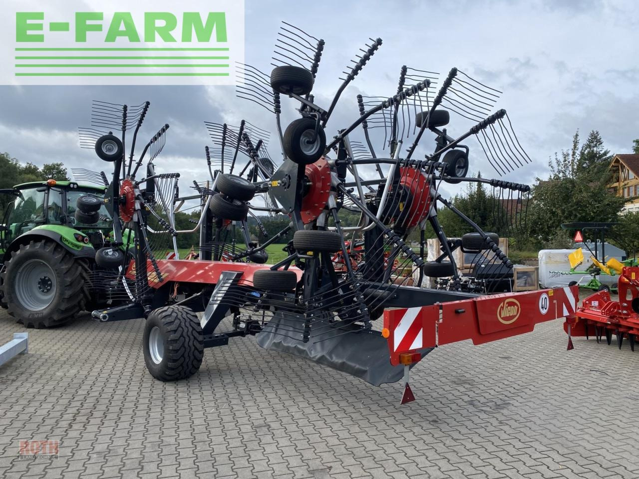 Vicon andex 1304 - Szénaforgató: 3 kép. Vicon andex 1304 - Szénaforgató: 3 kép.