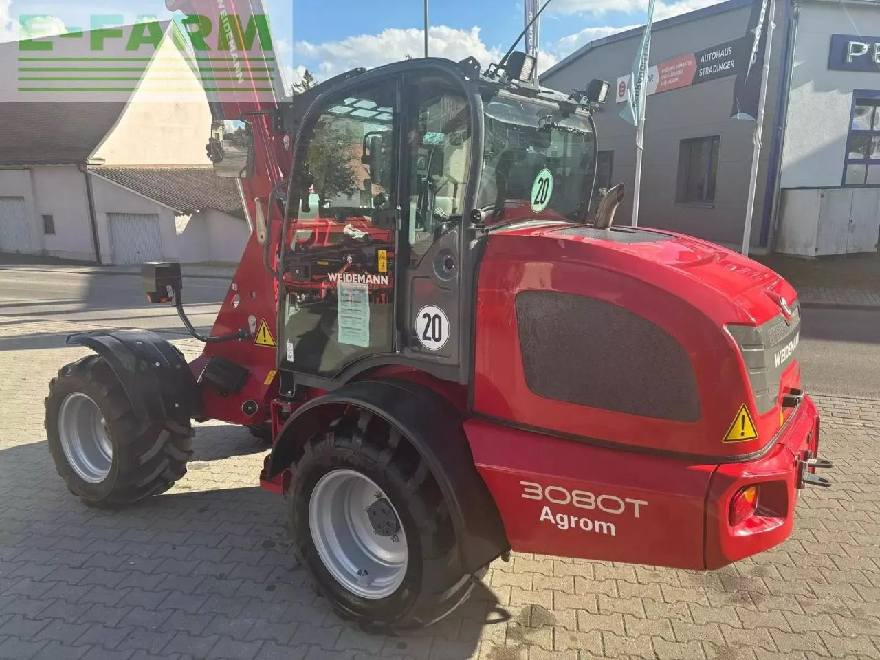 Weidemann 3080t - Teleszkópos rakodó: 5 kép. Weidemann 3080t - Teleszkópos rakodó: 5 kép.