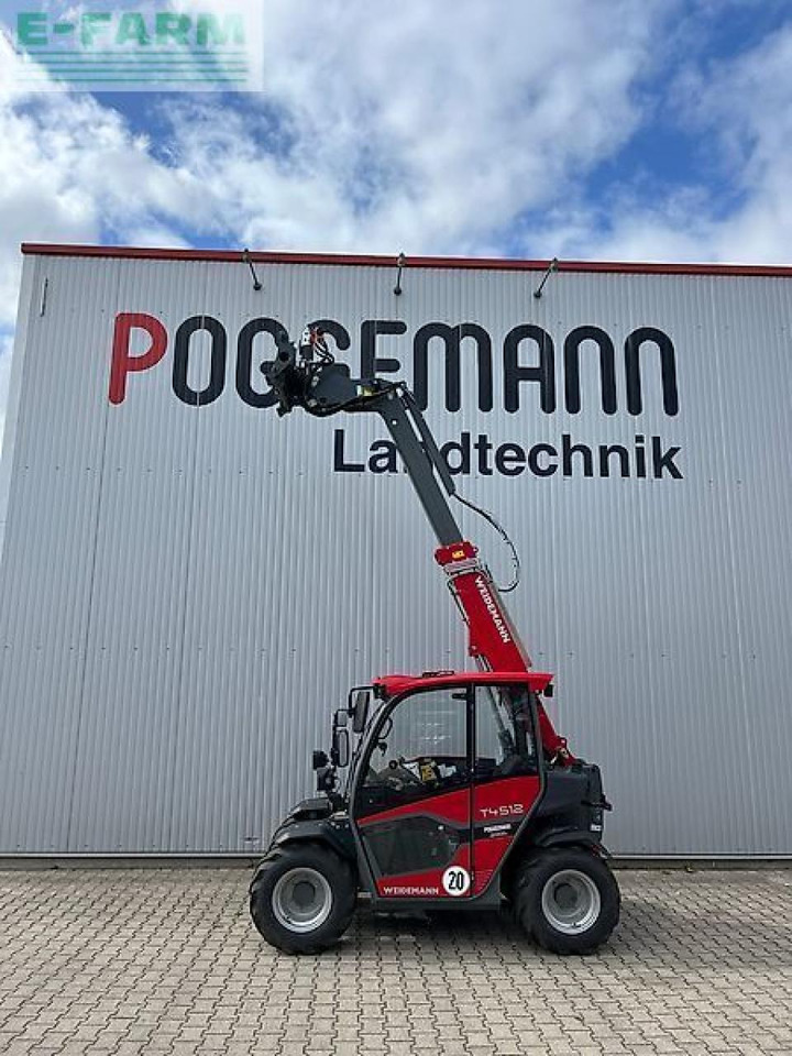 Weidemann 4512 - Teleszkópos rakodó: 4 kép. Weidemann 4512 - Teleszkópos rakodó: 4 kép.