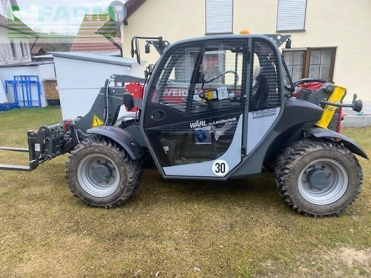 Weidemann t 5522 - Teleszkópos rakodó: 3 kép. Weidemann t 5522 - Teleszkópos rakodó: 3 kép.