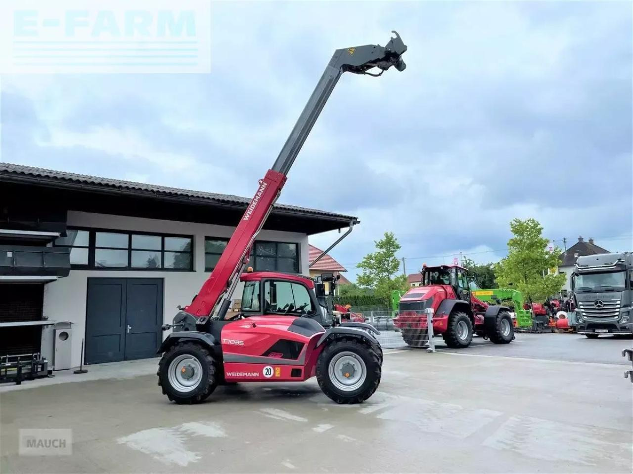 Weidemann t7035 teleskoplader vorführgerät - Teleszkópos rakodó: 1 kép. Weidemann t7035 teleskoplader vorführgerät - Teleszkópos rakodó: 1 kép.