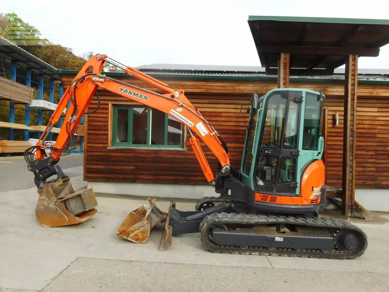 Yanmar vio57 ( 5.325kg ) powertilt + hydr. sw + 3 löffe - Minikotró: 1 kép. Yanmar vio57 ( 5.325kg ) powertilt + hydr. sw + 3 löffe - Minikotró: 1 kép.