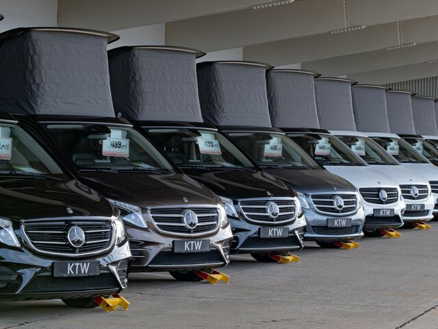 Minibusz, Elektromos busz MERCEDES-BENZ EQV 300 Extralang,Avantgarde,8Sitze,2elektr.Tür: 7 kép.