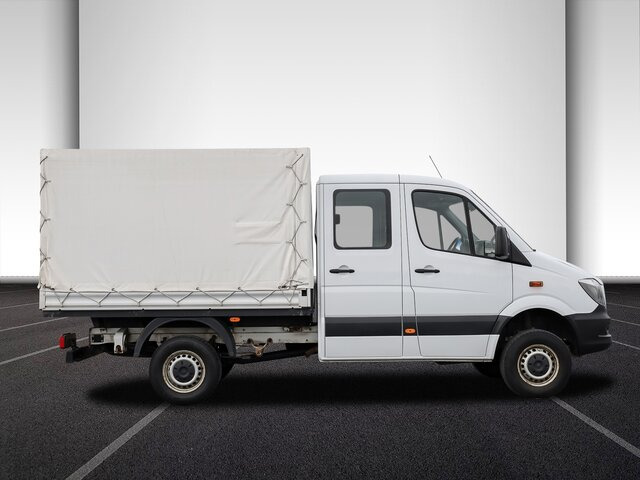 Platós kisteherautó, Duplakabinos kisteherautó MERCEDES-BENZ Sprinter 316CDI DOKA,Allrad,Klima,AHK,TCO...: 20 kép.