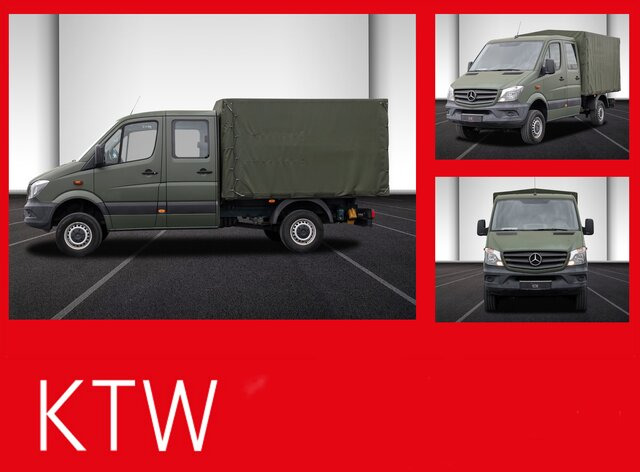 MERCEDES-BENZ Sprinter 316CDI DOKA,Allrad,Klima,Standheizung - Platós kisteherautó, Duplakabinos kisteherautó: 1 kép. MERCEDES-BENZ Sprinter 316CDI DOKA,Allrad,Klima,Standheizung - Platós kisteherautó, Duplakabinos kisteherautó: 1 kép.