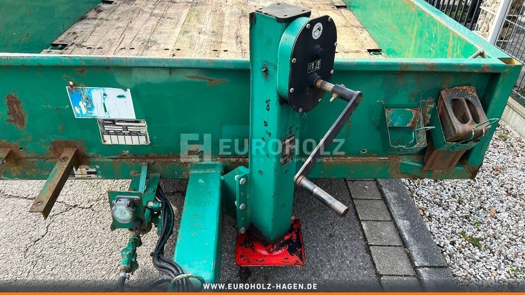 Blomenröhr 2-Achsen Anhänger, Tandem Tieflader für Bagger - Pótkocsi mélybölcsős: 5 kép. Blomenröhr 2-Achsen Anhänger, Tandem Tieflader für Bagger - Pótkocsi mélybölcsős: 5 kép.