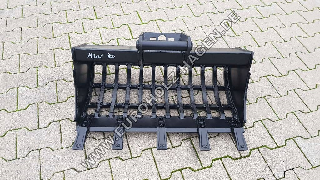 EH Sieblöffel für MS CW OilQuick OQ ohne Aufnahme - Kőválogató kanál: 4 kép. EH Sieblöffel für MS CW OilQuick OQ ohne Aufnahme - Kőválogató kanál: 4 kép.