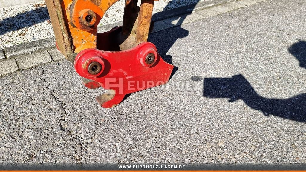 Minikotró Hitachi EX35, Minibagger, Schnellwechsler MS03, Knickmatik: 6 kép.