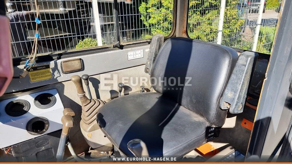 Minikotró Hitachi EX35, Minibagger, Schnellwechsler MS03, Knickmatik: 14 kép.