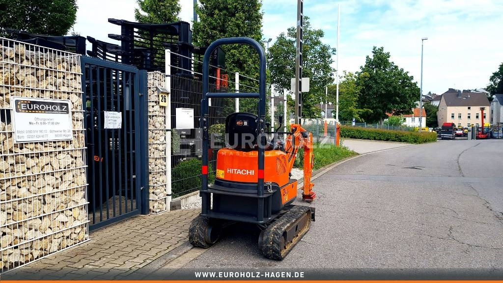 Hitachi ZX 10U-2 - Minikotró: 4 kép. Hitachi ZX 10U-2 - Minikotró: 4 kép.