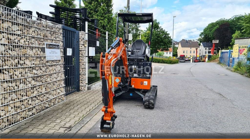 Hitachi ZX 17 U-6 - Minikotró: 1 kép. Hitachi ZX 17 U-6 - Minikotró: 1 kép.