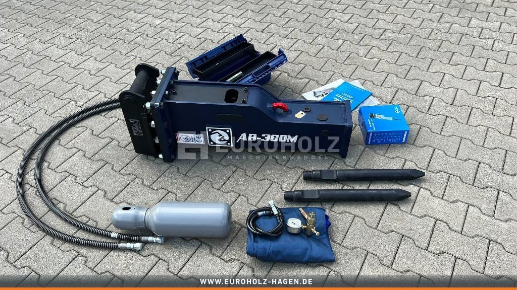 Hydraulikhammer AJCE 300M für MS03 - Hidraulikus törőfej - Építőipari gépek: 3 kép. Hydraulikhammer AJCE 300M für MS03 - Hidraulikus törőfej - Építőipari gépek: 3 kép.