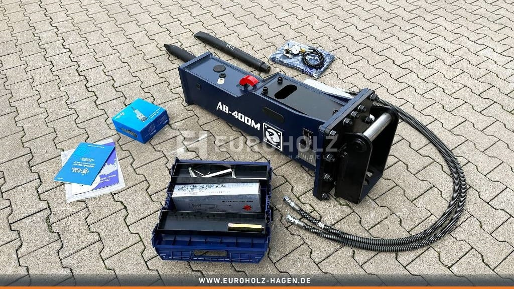 Hydraulikhammer AJCE 400M für MS03 4-7 t - Hidraulikus törőfej - Építőipari gépek: 5 kép. Hydraulikhammer AJCE 400M für MS03 4-7 t - Hidraulikus törőfej - Építőipari gépek: 5 kép.
