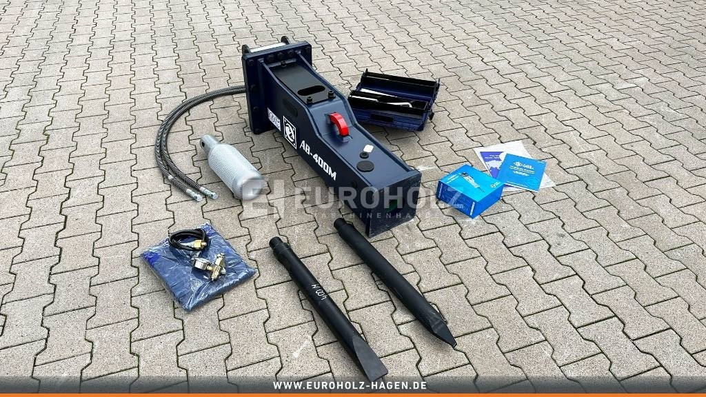 Hydraulikhammer AJCE 400M für MS03 4-7 t - Hidraulikus törőfej - Építőipari gépek: 1 kép. Hydraulikhammer AJCE 400M für MS03 4-7 t - Hidraulikus törőfej - Építőipari gépek: 1 kép.
