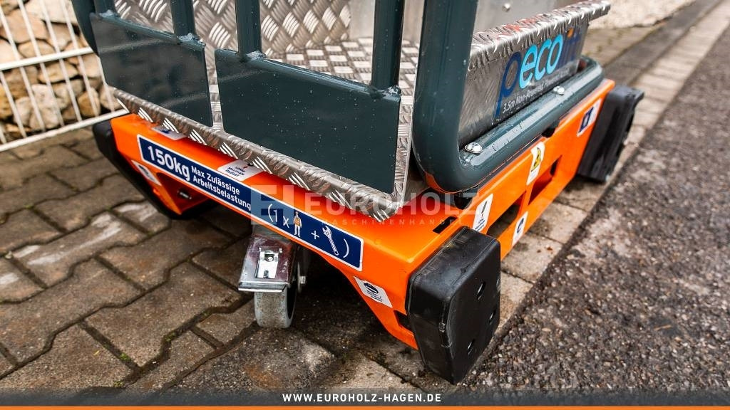 Új Oszlopos személyemelő JLG Pecolift Arbeitsbühne 3,5 m, Vertikalmast, Korb: 12 kép.