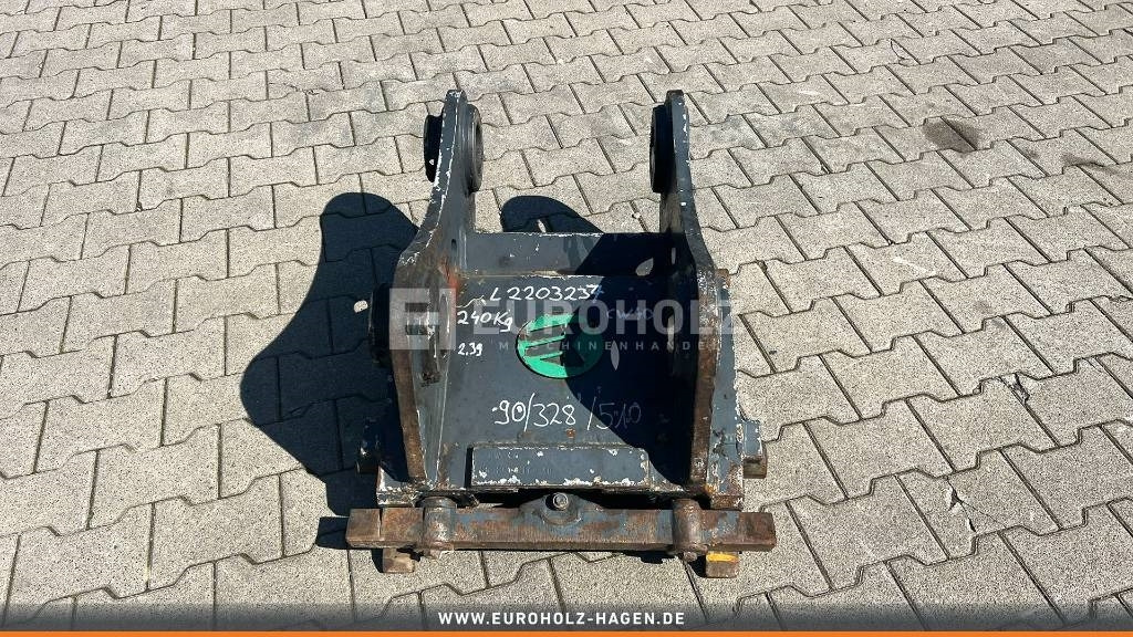 Schnellwechsler hydr für CW40 Kobelco SK260 gebr - Gyorscsatlakozó - Építőipari gépek: 2 kép. Schnellwechsler hydr für CW40 Kobelco SK260 gebr - Gyorscsatlakozó - Építőipari gépek: 2 kép.