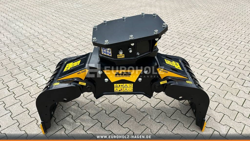 Sortiergreifer MB Crusher MB-G500 S4 5-7 t - Polip kanál - Építőipari gépek: 2 kép. Sortiergreifer MB Crusher MB-G500 S4 5-7 t - Polip kanál - Építőipari gépek: 2 kép.