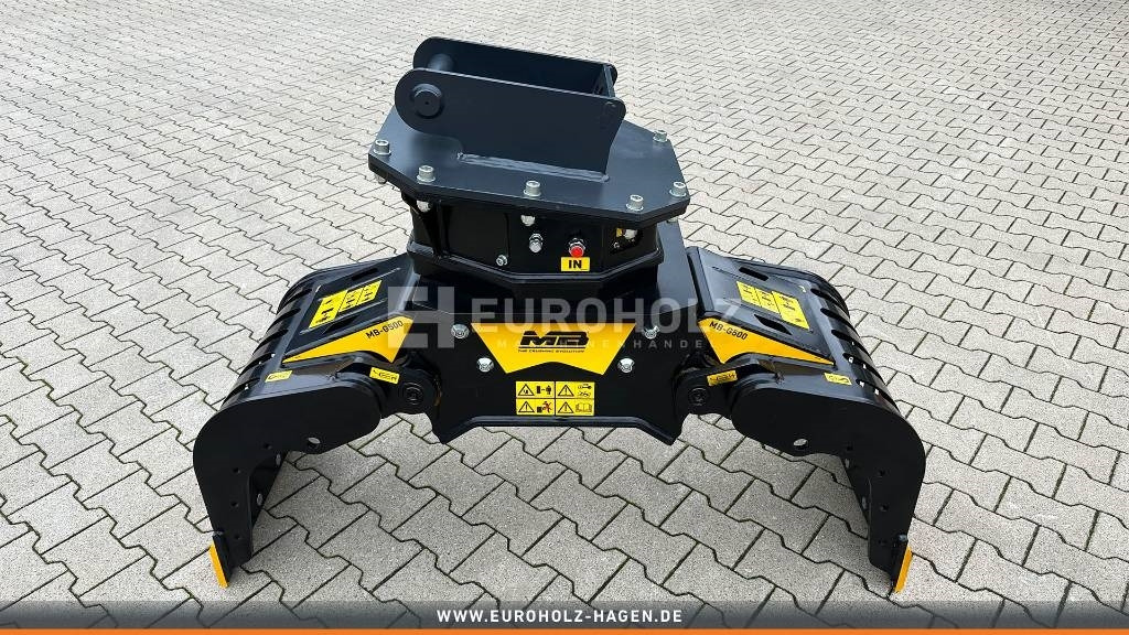 Sortiergreifer MB Crusher MB-G500 S4 für MS03 - Polip kanál - Építőipari gépek: 1 kép. Sortiergreifer MB Crusher MB-G500 S4 für MS03 - Polip kanál - Építőipari gépek: 1 kép.