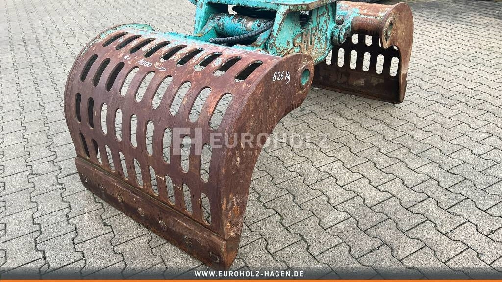 Polip kanál - Építőipari gépek Sortiergreifer passend Atlas SMP T620 1000 mm: 12 kép.