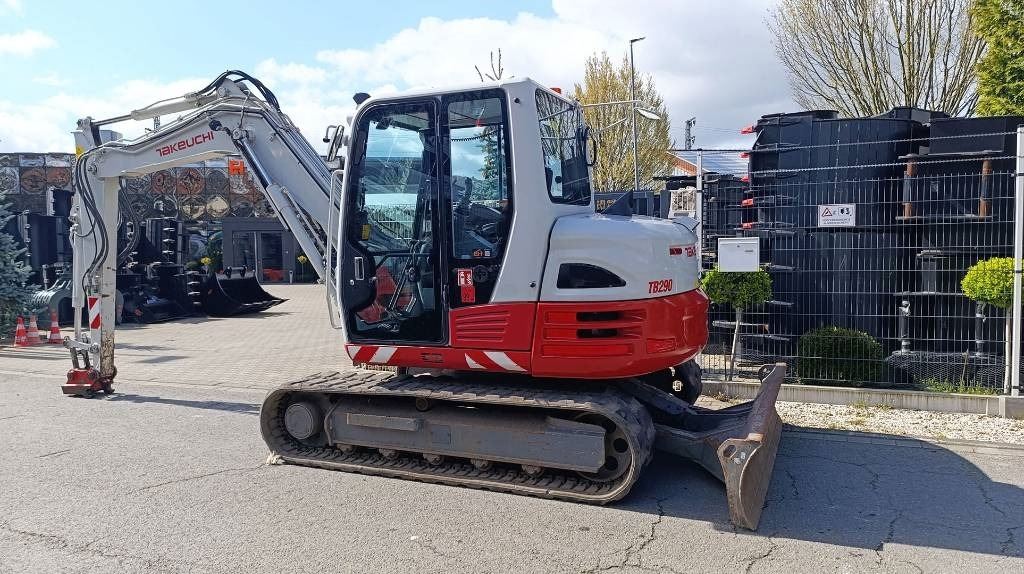 Takeuchi Minibagger TB 290 Schnellwechsler hydraulisch MS08 - Minikotró: 4 kép. Takeuchi Minibagger TB 290 Schnellwechsler hydraulisch MS08 - Minikotró: 4 kép.