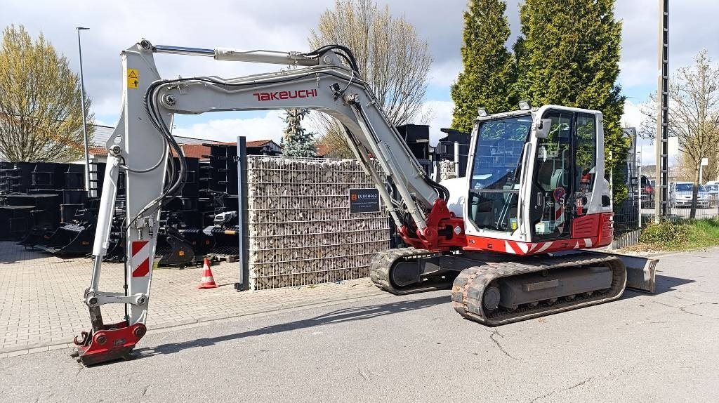 Takeuchi Minibagger TB 290 Schnellwechsler hydraulisch MS08 - Minikotró: 2 kép. Takeuchi Minibagger TB 290 Schnellwechsler hydraulisch MS08 - Minikotró: 2 kép.