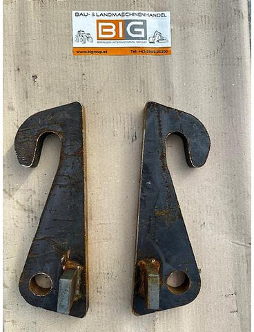 Big Anschweißhaken / Anschweißset / Koppelhaken Kramer groß - Alkatrész: 1 kép. Big Anschweißhaken / Anschweißset / Koppelhaken Kramer groß - Alkatrész: 1 kép.