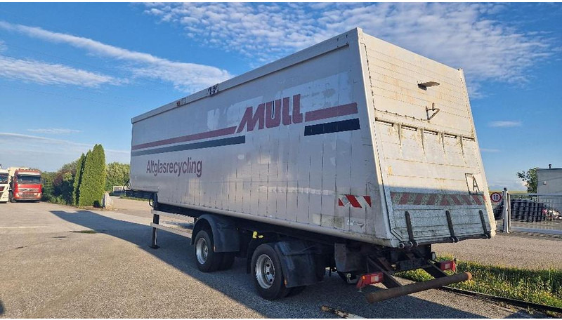 Warneke Alu Kippmulde 2 Achs mit Lenkachse - Pótkocsi billenőplatós: 2 kép. Warneke Alu Kippmulde 2 Achs mit Lenkachse - Pótkocsi billenőplatós: 2 kép.