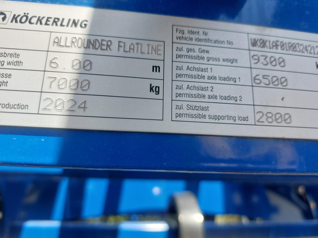 Köckerling Allrounder Flateline 600 - Kultivátor: 1 kép. Köckerling Allrounder Flateline 600 - Kultivátor: 1 kép.
