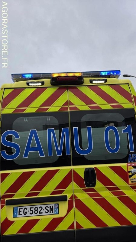 Mentőautó AMBULANCE DE TYPE C - FIAT DUCATO L3-H2 177cv ANNEE 2016 - 259 200km: 8 kép.