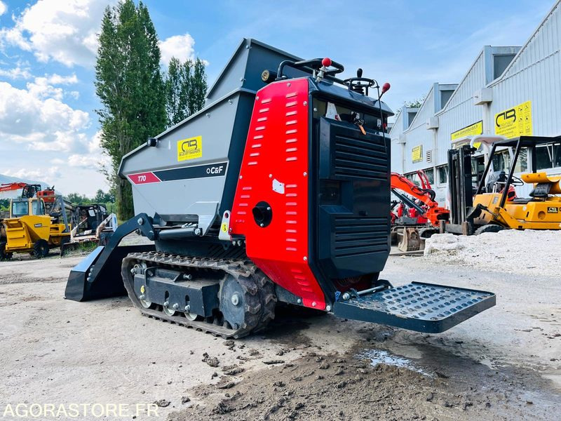 BROUETTE SUR CHENILLES AUTOCHARGEUSE C&F T70.1.1SL - 2022 NEUVE MODELE DE DEMO - Minidömper: 4 kép. BROUETTE SUR CHENILLES AUTOCHARGEUSE C&F T70.1.1SL - 2022 NEUVE MODELE DE DEMO - Minidömper: 4 kép.