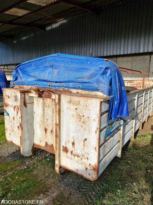 Benne ampliroll céréalière 12 - Multiliftes konténer: 2 kép. Benne ampliroll céréalière 12 - Multiliftes konténer: 2 kép.